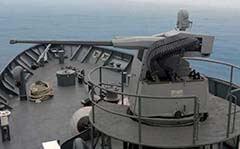 Rafael MK30C Tyhoon HMAS Hunter frigate Australia